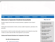 Tablet Screenshot of hayhursts.net